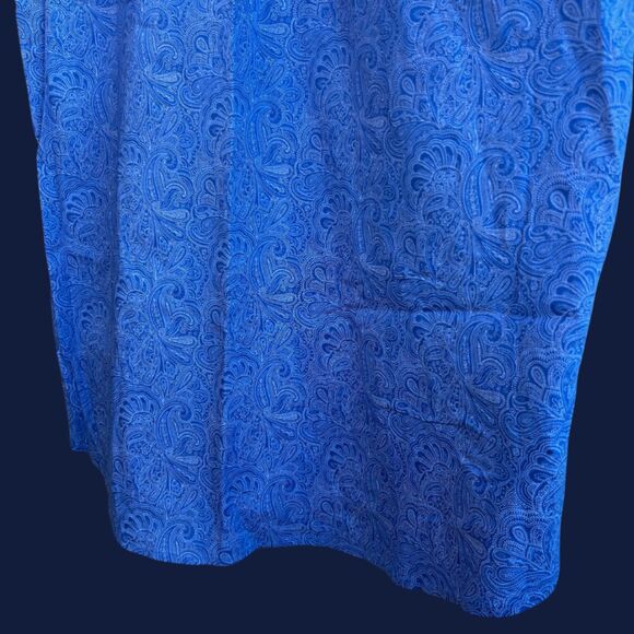 Consequence Mens Paisley Print Short Sleeve Button Down Shirt - Picture 6 of 7